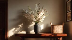 coffee table flower arrangement home decor ideas