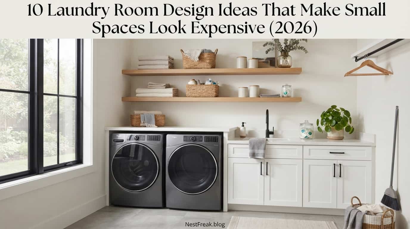 10 Laundry Room Design Ideas That Make Small Spaces Look Expensive (2026)